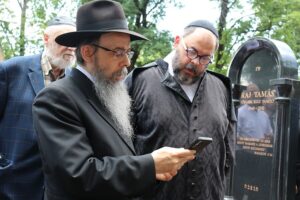 Kardos Péter főrabbi temetése
